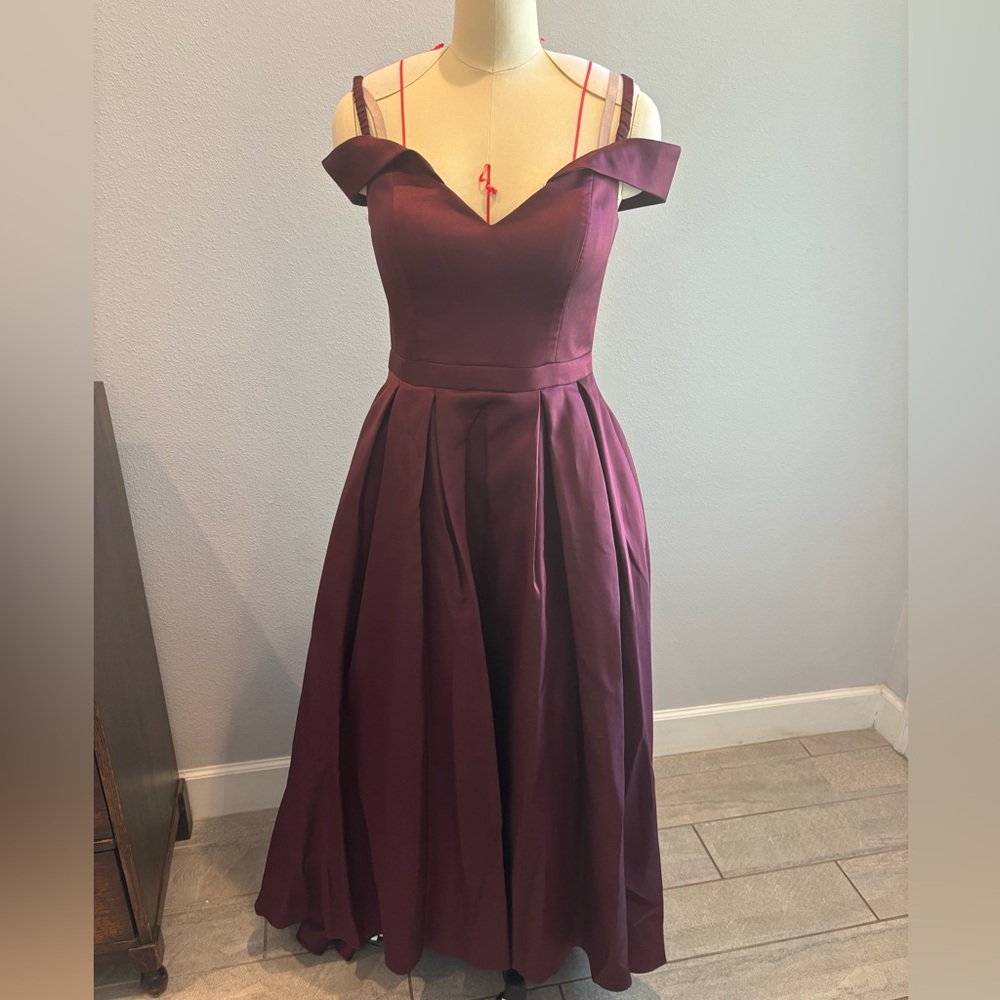 Xscape Plum Dress
